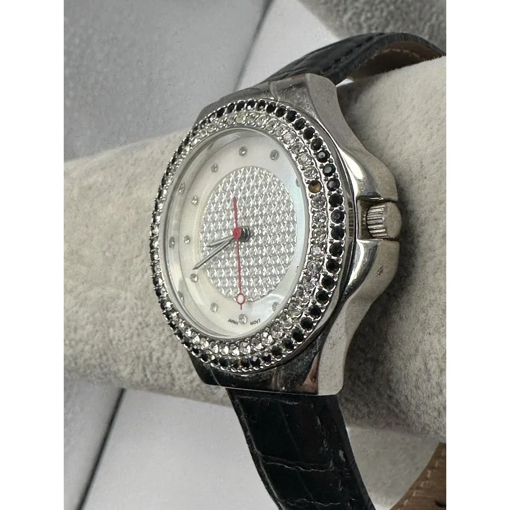 Gruen GR8295‎ New Battery Changeable Bezels Ladies MOP Watch 35MM 7